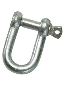 Grillete Recto Galvanizado 11 mm. 7/16" Uso Domestico - Imagen 1