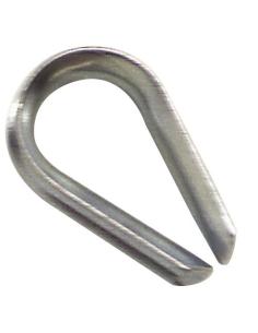 Guardacabos Zincado Para Cable 4 mm. - Imagen 1